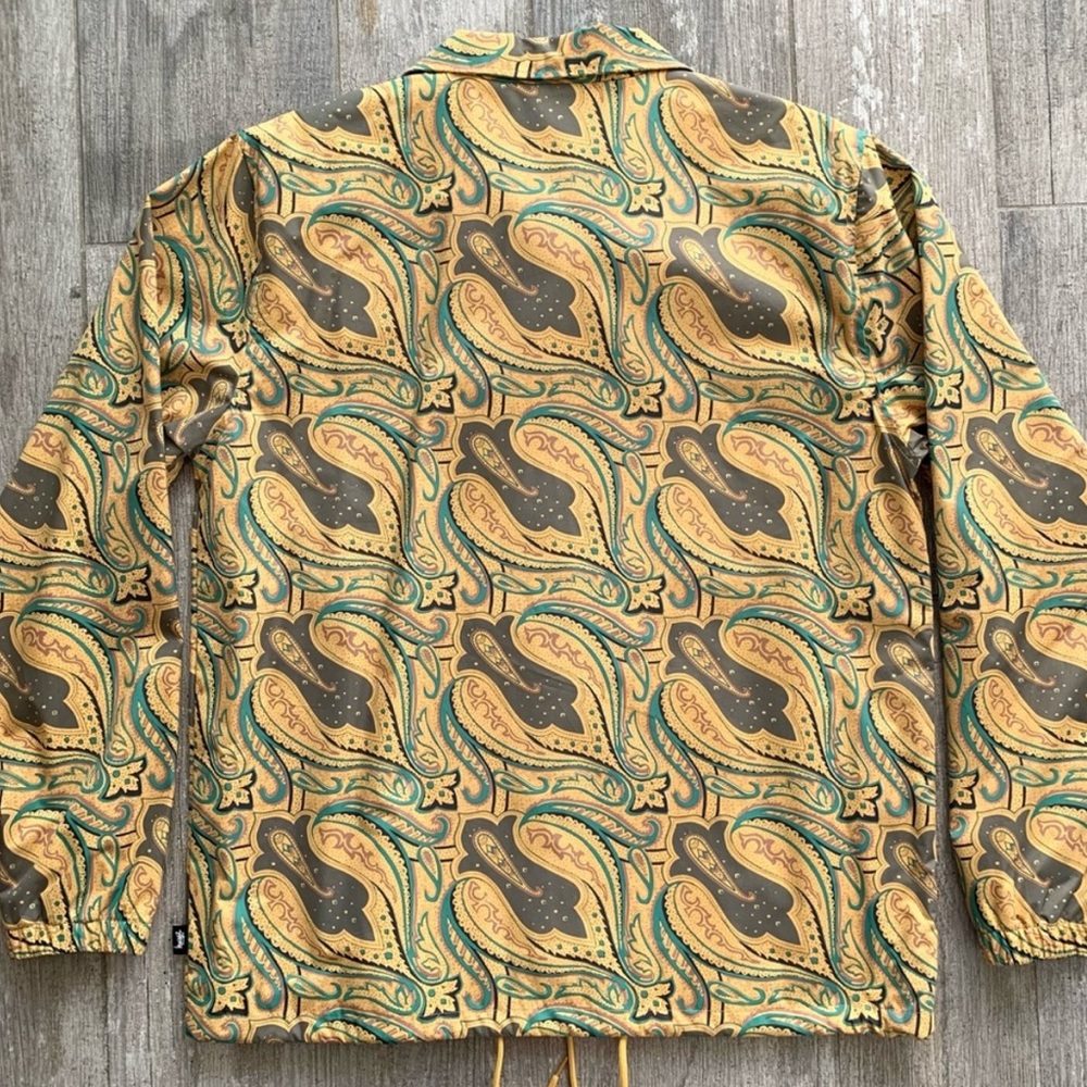 ๐ฅ๐ฅSTUSSY - COACH PAISLEY JACKET๐ฅ๐ฅ - Picture 6 of 7